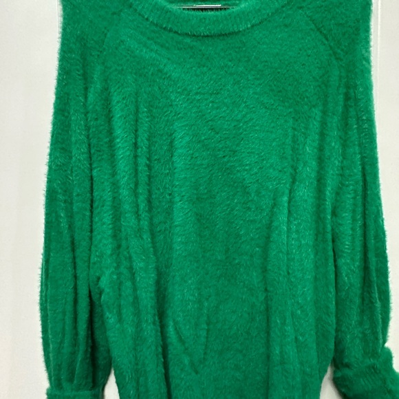 aerie Sweaters - Aerie Cozy Green Crew Neck Sweater